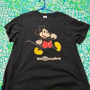 Disney Black Mickey Mouse T-Shirt